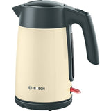Fierbator apa Bosch TWK7L464, 2400 W, 1,7 L, indicator pentru numarul de cesti, oprire automata, bej