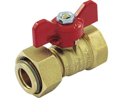 Robinet De Trecere Pentru Apa, Cu Piulita Si Fluture, Filet Interior 1/2”x1/2”