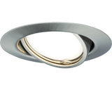 Spot Led Incastrat Base Gu10 5w Ø90 Mm, Bec Led Inclus, Nichel Mat