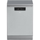 Masina de spalat vase Beko BDFN38641XC, 16 seturi, 6 programe, Time Delay, AutoDoor Opening, Motor ProSmart Inverter, Clasa C, 60 cm, Inox