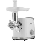 Masina de Tocat Carne GORENJE MG1802SJW, 2.1kg/min, 1800W, Accesoriu Feliere/Razuire, Alb-Argintiu