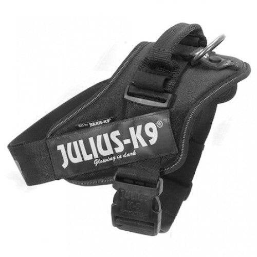 Ham IDC Power pentru caini Julius K9, Talie medie, 14-25 kg, Negru