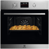 Cuptor incorporabil Electrolux EOH4P56BX, Electric, 65 l, Autocuratare pirolitica, Grill, Timer electronic, Afisaj LED, Clasa A+, Inox