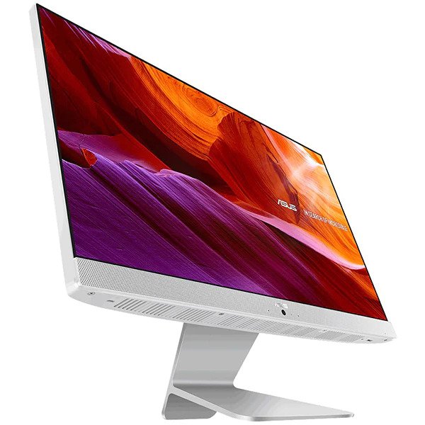 Sistem PC All in One ASUS M241DAT-WA017T, AMD Ryzen 3 3250U pana la 3.5GHz, 23.8" Full HD Touch, 8GB, SSD 256GB, AMD Radeon Graphics, Windows 10 Home