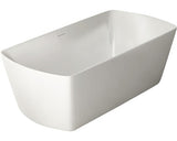Cada de Baie Dreptunghiulara Freestanding, Sanotechnik Orlando, 180x85x61,5 cm, Acril, Alb
