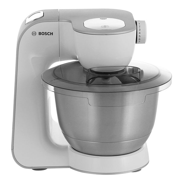 Robot de bucatarie BOSCH MUM58259, vas 3.9l, blender 1.25l, 1000W, 7 trepte viteza, alb-argintiu