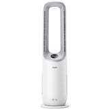 Purificator de aer si ventilator 2-in-1 Philips AMF765/10, CADR 270 mc/h, filtru HEPA si carbon activ, AeraSense, 10 setari de turatie, Conectat la aplicatia Air+, AI , Mod nocturn, Alb