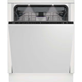 Masina de spalat vase incorporabila Beko BDIN38644D, 16 seturi, 8 programe, Clasa C, HygieneIntense, SelfDry, Motor ProSmart Inverter, Display LCD, SteamGloss, Fast+, 60 cm, Pearl Inox