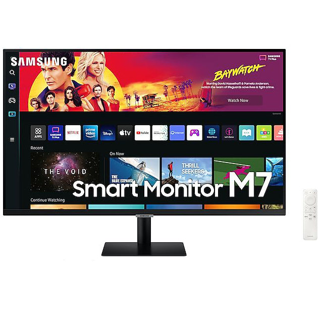Monitor Smart LED VA Samsung 32", 4k UHD, HDMI, WIDI, Bluetooth, Vesa, Negru