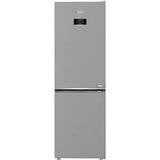Combina frigorifica Beko B5RCNA365HXB, 316 l, No Frost, AeroFlow, HarvestFresh, Clasa D, H 186.5 cm, Argintiu