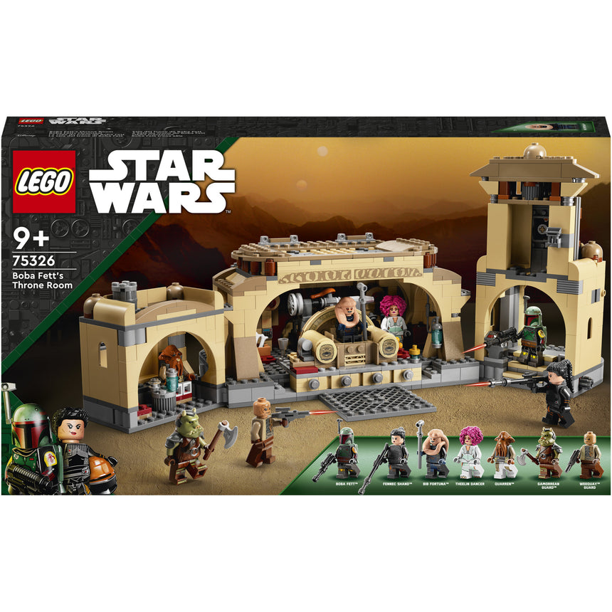LEGO® Star Wars™ - Sala tronului lui Boba Fett 75326, 732 piese