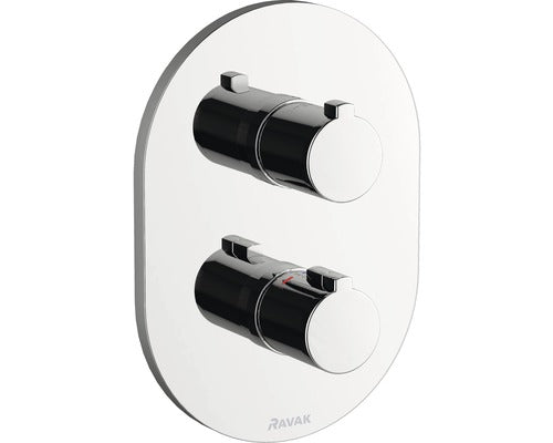 Baterie incastrabila cu termostat dus Ravak Chrome CR 063 fara comutator
