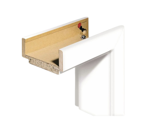 Toc Pertura Decor Alb 198,5x61,0x9,0 Cm Stanga