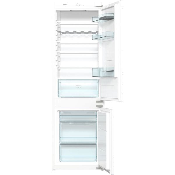 Combina Frigorifica Incorporabila GORENJE RKI418EE1, FrostLess, 260 l, H 177 cm, Clasa E, Alb