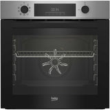 Cuptor incorporabil Beko BBIM11300XMP , Electric, 72 l, Multifunctional, Autocuratare pirolitica, RecycledNet™, AEROperfect™, SteamShine® Cleaning, 7 functii, Grill, Clasa A+, Inox