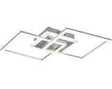 Plafoniera Cu Led Integrat Venida 25w 2600 Lumeni, Argintiu Titan