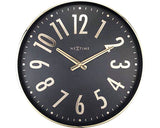 Ceas Perete Nextime Alchemy Negru Ø 40 Cm