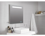 Oglinda Baie cu Iluminare LED Lina, 60x80 cm, cu Antiaburire si Dublu USB, IP 44
