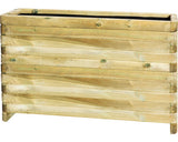 Jardiniera Toscana Lemn 90x40x80 Cm Maro