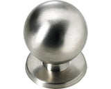 Buton Pentru Mobila Hettich Classic Ø29mm, Zamac Nuanta Inox