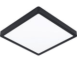 Plafoniera Cu Led Integrat Argolis 20, 5w 2400 Lumeni, Pentru Exterior Ip44, Negru
