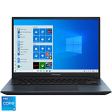 Laptop ultraportabil ASUS Vivobook Pro 14 OLED K3400PA cu procesor Intel® Core™ i5-11300H, 14", OLED, WQXGA+, 8GB, 512GB SSD, Intel® Iris Xe Graphics, Windows 10 Home, Quiet Blue