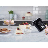 Mixer de Mana ELECTROLUX EHM3310, 450W, 5 Trepte Viteza, Negru-Argintiu