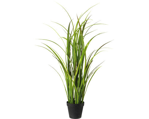 Planta Artificiala Iarba In Ghiveci H 90 Cm Verde