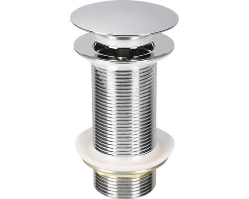 Ventil lung lavoar Push-Open 1 1/4" crom