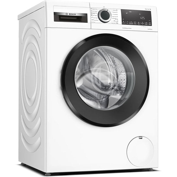 Masina de spalat cu incarcare frontala, Bosch, WGG14204BY, Seria 6, Clasa energetica A, 1200 rpm, Capacitate 9 kg, Afisaj Premium TouchControl, Alb