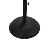 Suport Umbrela Ciment Ø 45cm Negru