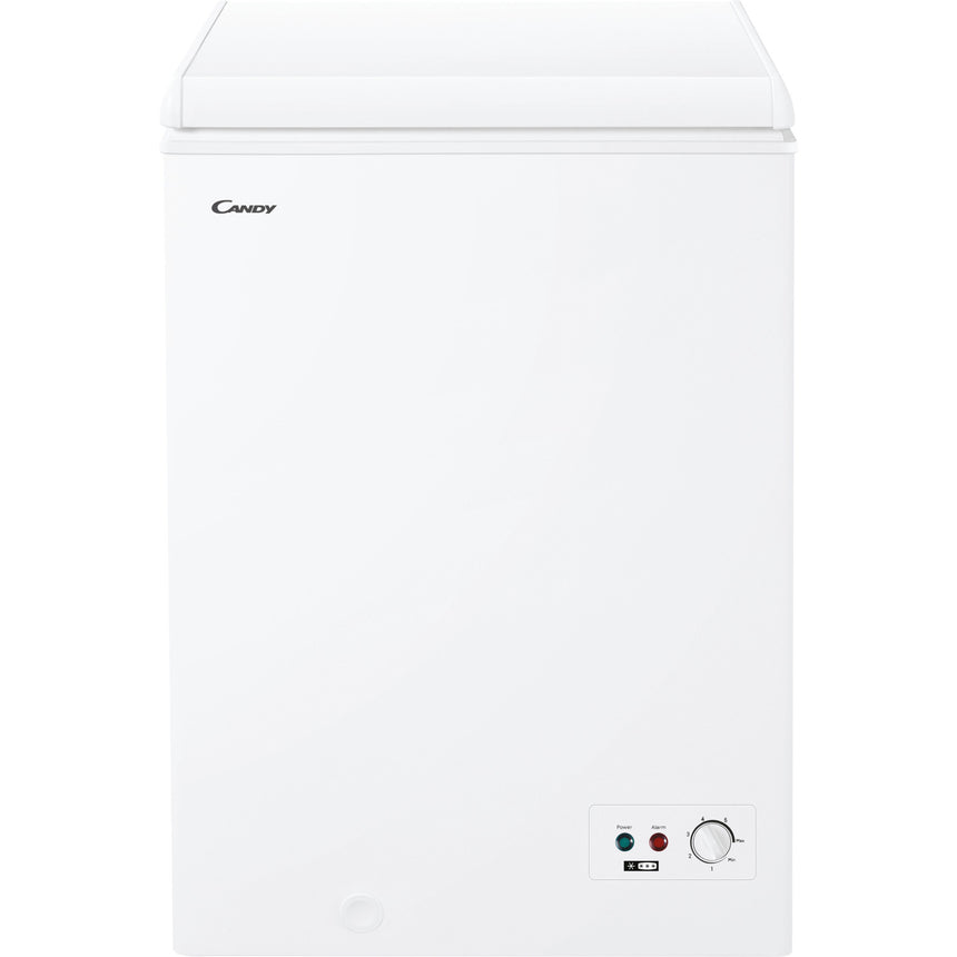 Lada frigorifica Candy CCHH 100E, 97 litri, 6 trepte de racire, clasa E, H 85 cm, functionare la temperaturi scazute, alba