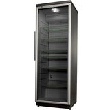 Vitrina frigorifica profesionala Whirlpool ADN 221S, 455l, Clasa D, Dezghetare automata, Sticla dubla, H 202.5 cm, Antracit