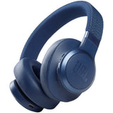 Casti audio over-ear JBL Live 660NC, Noise Cancelling, Bluetooth, Asistent Vocal, Albastru