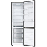 Combina Frigorifica HAIER HDW1620DNPD, Total No Frost, 377 l, H 200 cm, Clasa D, Dark Inox