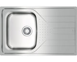 Chiuveta Bucatarie Cu O Cuva Teka Universe 45 T-xm 79x50 Cm, Picurator Pe Dreapta, Inox