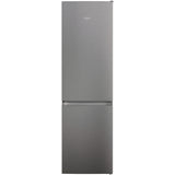 Combina frigorifica Hotpoint HAFC9 TI32SX, 367 l, Total No Frost, FreshZone+, ActiveFresh, Comresor Active Inverter, Raft sticle, Clasa E, H 202.7 cm, Inox