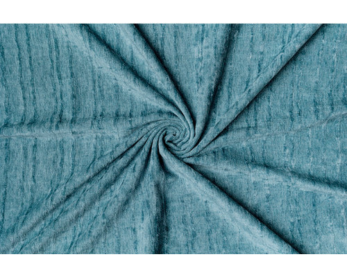 Draperie Cu Inele Tigris Turcoaz 140x245 Cm