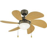 Ventilator de plafon Forano Ø76cm 50W, cu dulie E14 max. 1x60W