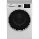 Masina de spalat rufe Beko B3WFU584110W, 8 kg, 1400 rpm, Clasa A, SteamTherapy, SteamCure, Recycled Tub, ProSmart Inverter Motor, Homewhiz through Bluetooth, AddXtra, Alb