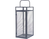 Felinar Din Metal Lafiora 22x22x55 Cm, Negru