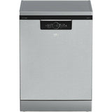 Masina de spalat vase Beko BDFN36560XC, 15 seturi, 11 programe, Clasa A, CornerIntense, SelfDry Active Ventilation, HomeWhiz prin WiFi, HygieneIntense, SteamGloss, Motor ProSmart Inverter, 60 cm, Inox