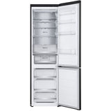 Combina frigorifica LG GBV7270DEV, 387 l, No Frost, Clasa D, ThinQ, H 203 cm, Negru