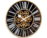 Ceas Perete Nextime William Negru Ø 50 Cm