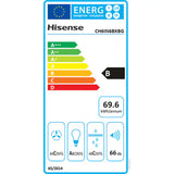 Hota Decorativa HISENSE CH6IN6BXBG, 1 Motor, 650 m3/h, L 60 cm, Negru