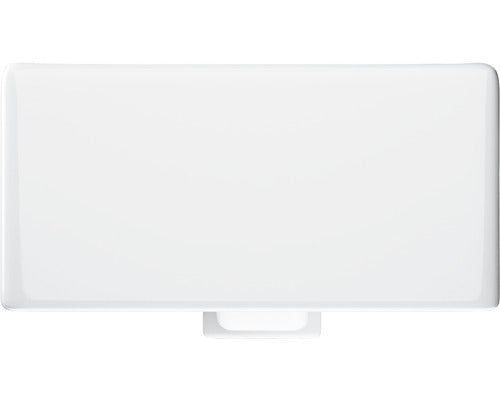 Lavoar de dimensiuni mici Jungborn Nove, baterie pe dreapta, 25x51 cm, alb lucios