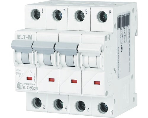 Disjunctor Electric Modular Eaton Xpole Home 3p+n 50a 4, 5ka, Curba C