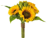 Buchet Artificial Floarea Soarelui H 35 Cm