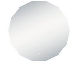 Oglinda baie cu iluminare LED DSK Silver Pure 80 cm