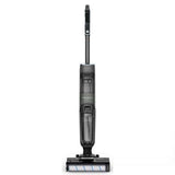 Aspirator vertical cu spalare Rowenta X-Clean 4 GZ5035WO, 200W, 425 RPM, Autonomie 50 minute, Baza de incarcare, Compatibil cu detergentii, Functie autocuratare, Gri/Negru